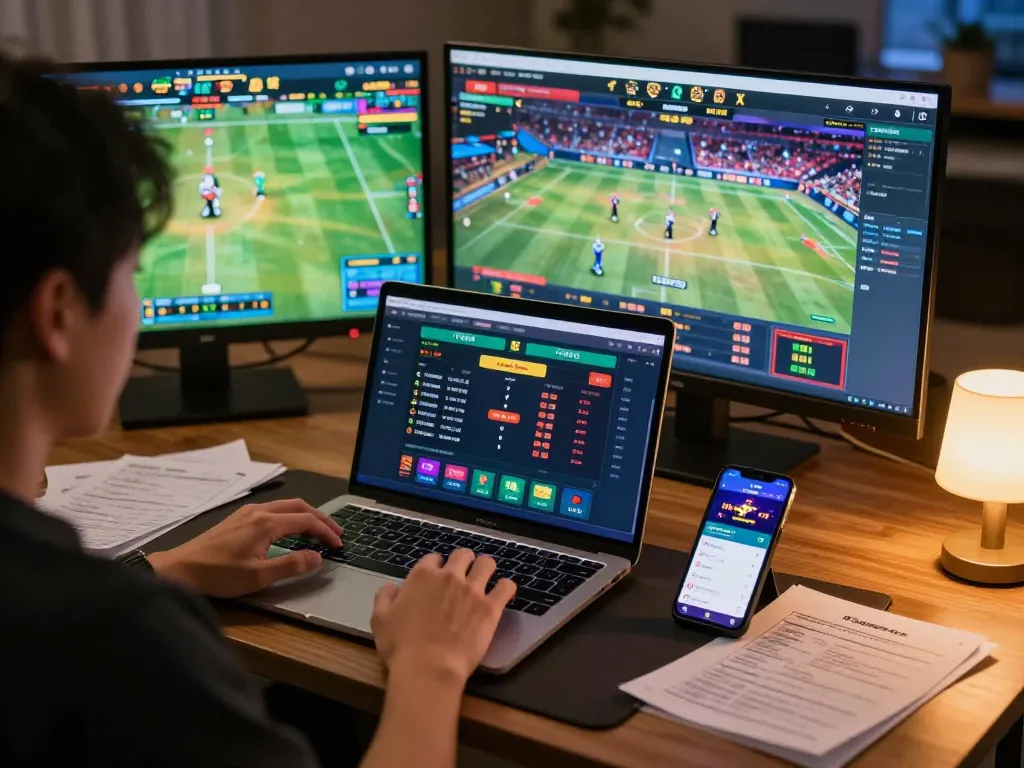 Engaging online betting session showcasing TG88 X interface during a strategic gaming moment