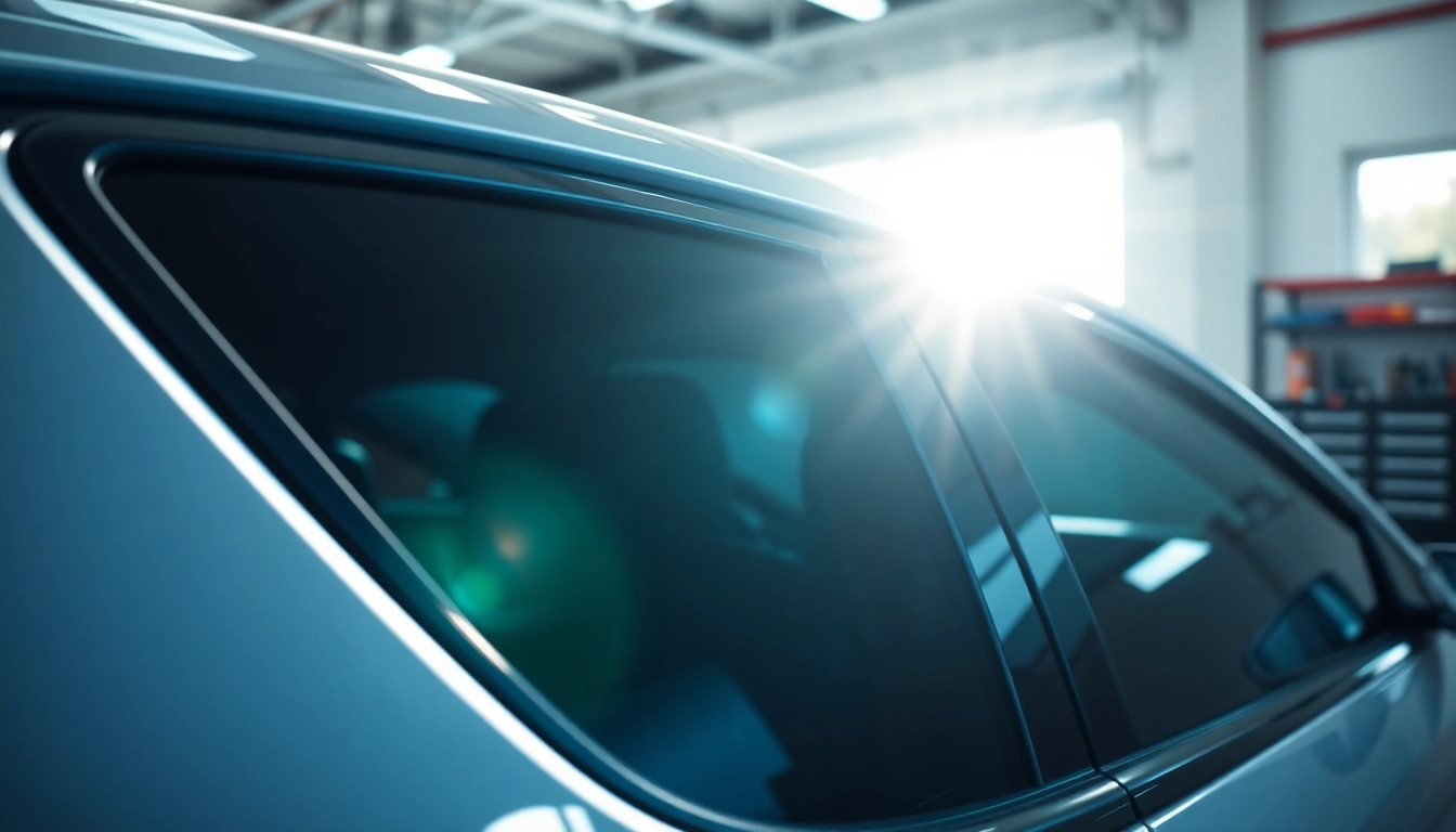 Enhance your vehicle's style with window tint Chattanooga, showcasing professional installation.