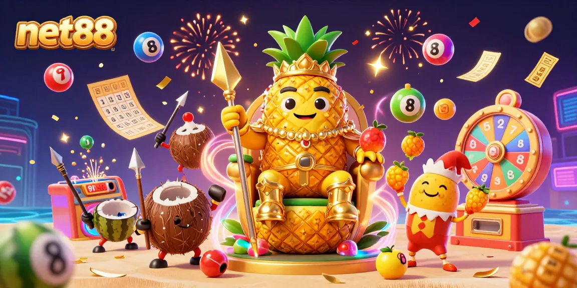 Engage with net88 and win big at this vibrant beach casino featuring 3D characters and dynamic gambling elements.