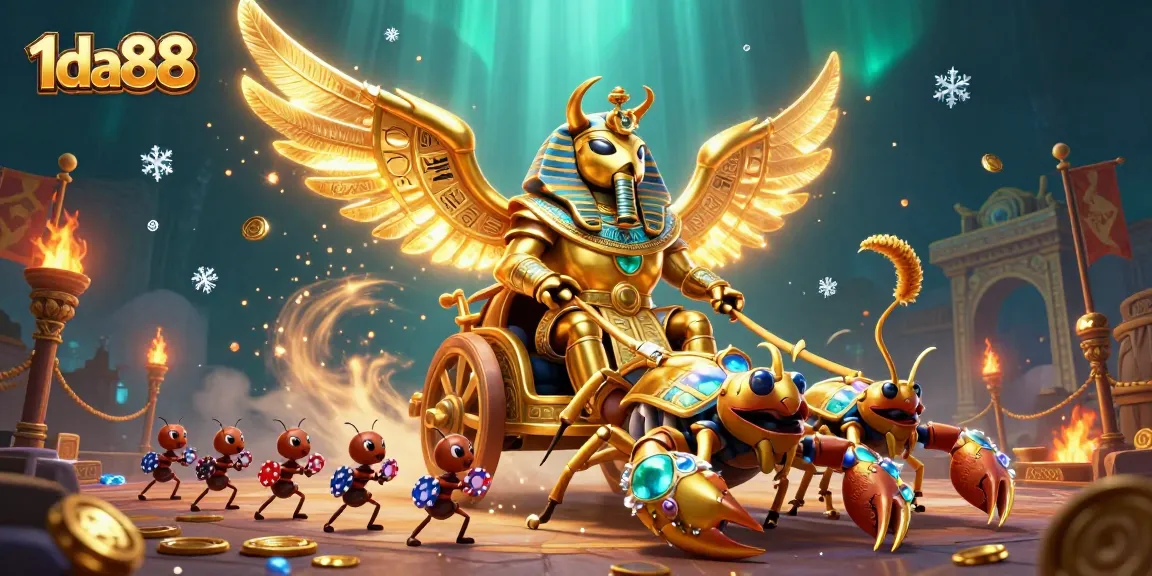 Engage with thrilling gameplay in 1da88, featuring vibrant characters and casino elements.