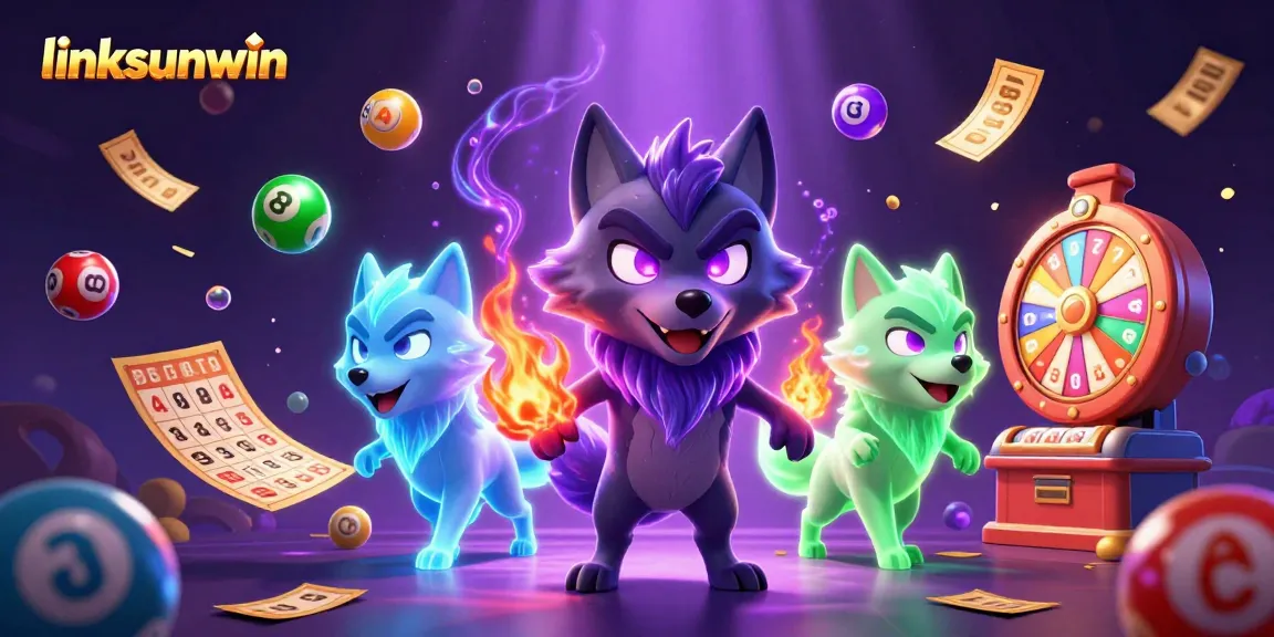 Engage with the thrilling energy of linksunwin through a vibrant casino-themed illustration.