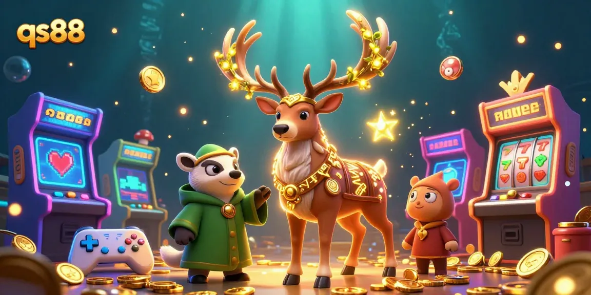 Experience big wins at qs88 with vibrant 3D casino games and magical characters.