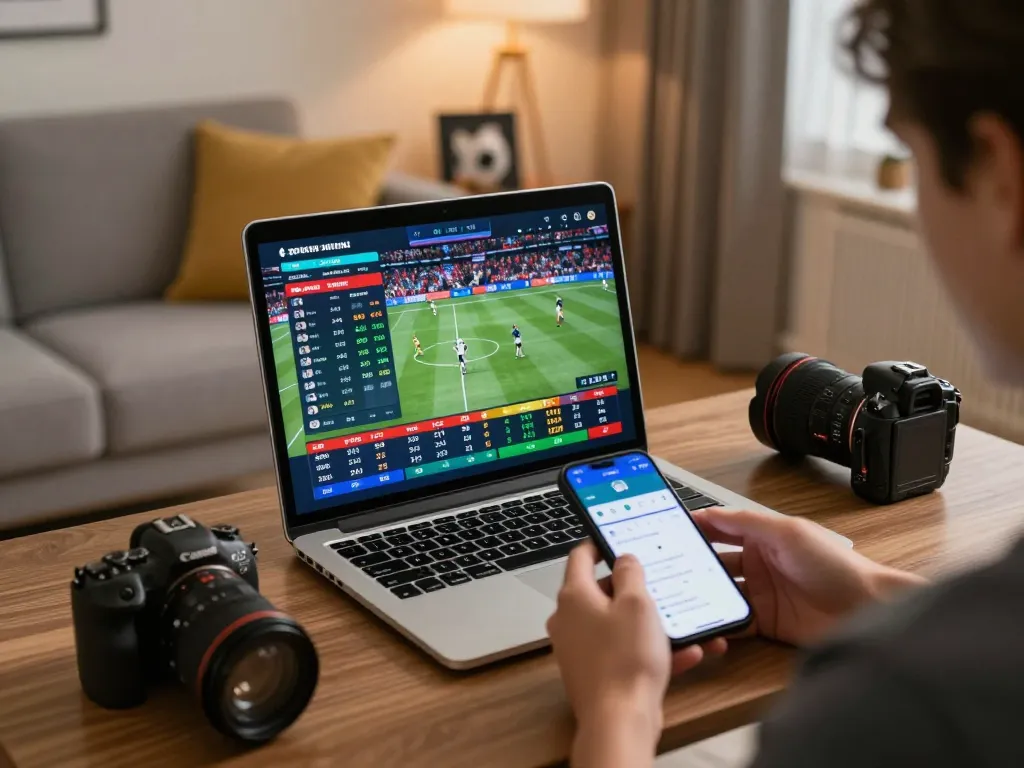 Experimente estratégias de apostas com 337bet enquanto analisa as odds de esportes ao vivo no seu laptop.
