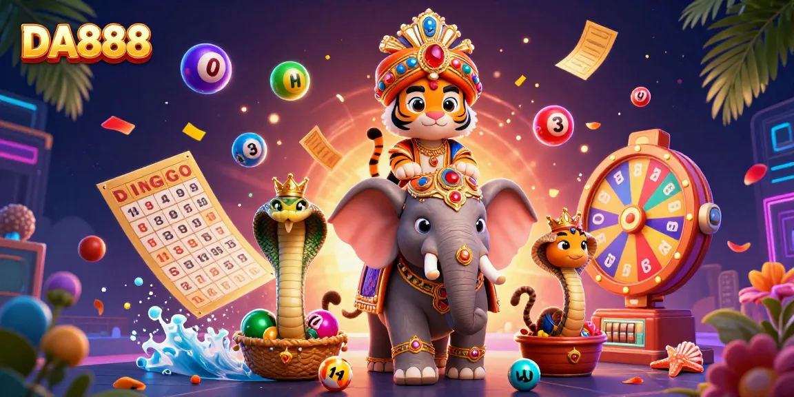 Engage in thrilling lottery excitement with DA888 while experiencing dynamic casino elements.