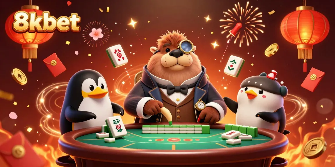 Experience exciting moments at 8xbet with a jolly walrus and friends in a vibrant underwater poker scene.