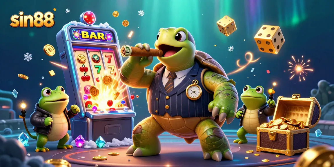 Experience thrilling jackpots with sin88 in this vibrant casino scene featuring iconic characters and winning elements.