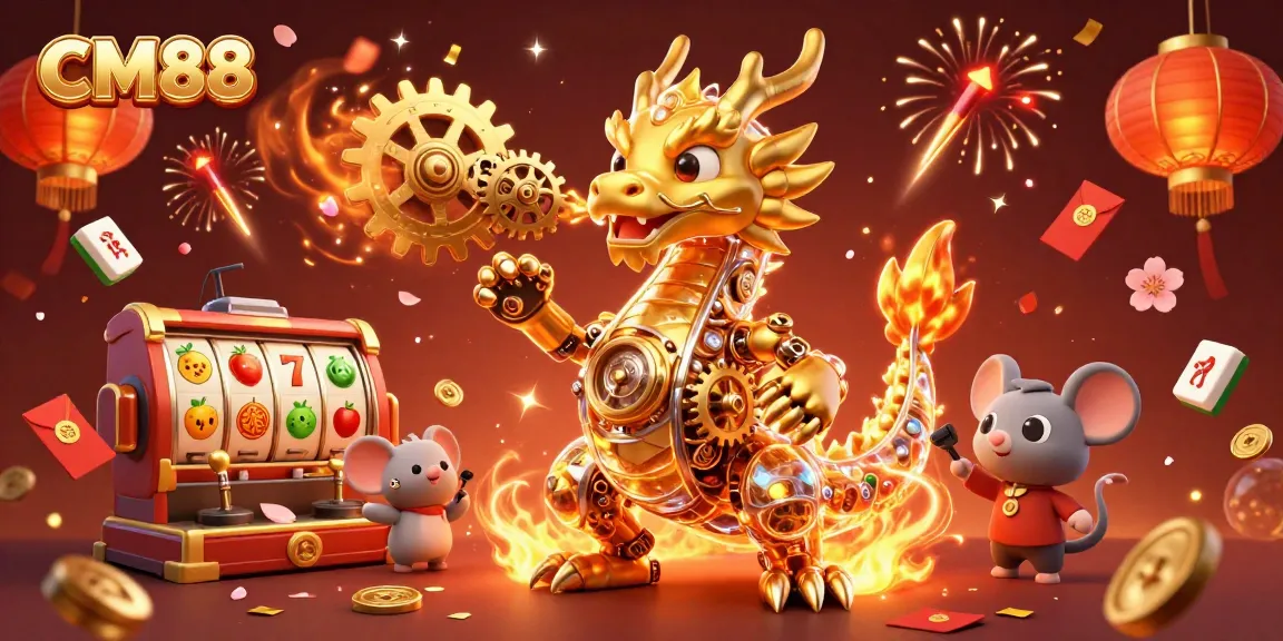 Experience winning at CM88 with dynamic gaming elements and vibrant 3D visuals.