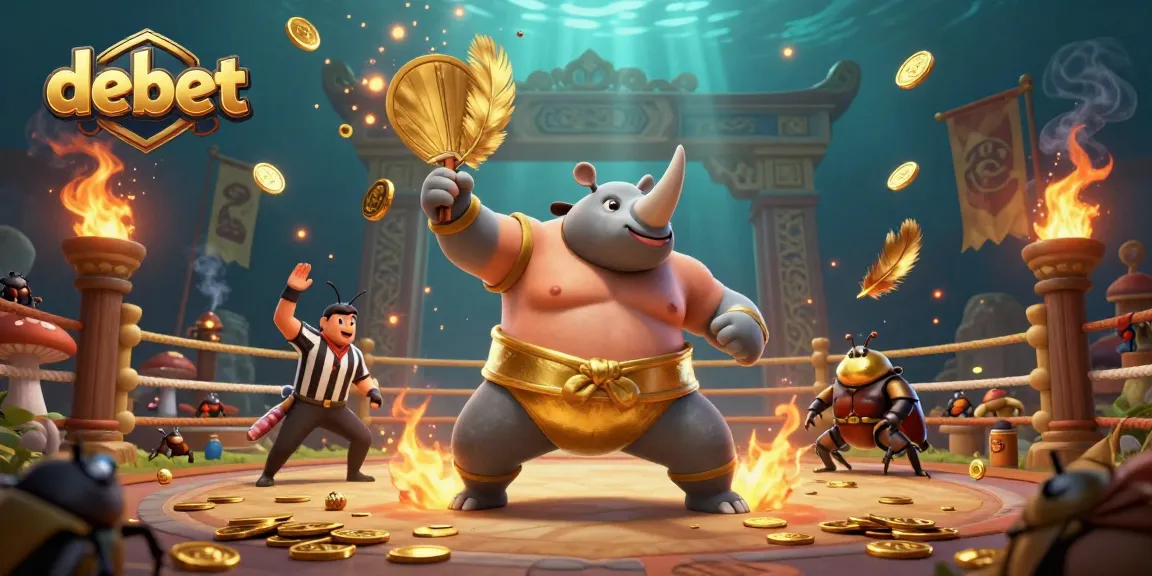 Experience the excitement of debet with dynamic betting tokens in this vibrant casino scene.