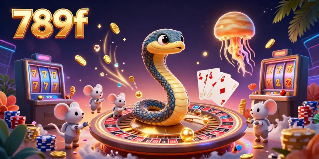 Bet on cosmic roulette with 789f: Enjoy thrilling casino adventures in a vibrant space scene.