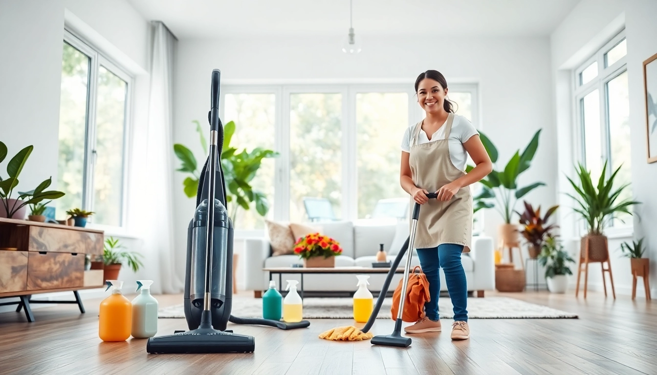 Expert house cleaning Atlanta service providing a clean, bright home with eco-friendly products.