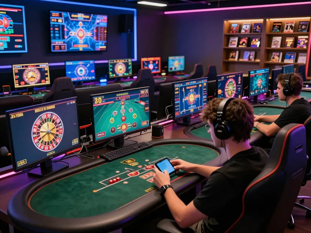 Engaging gameplay on va88 platform showing online poker with strategy notes visible.