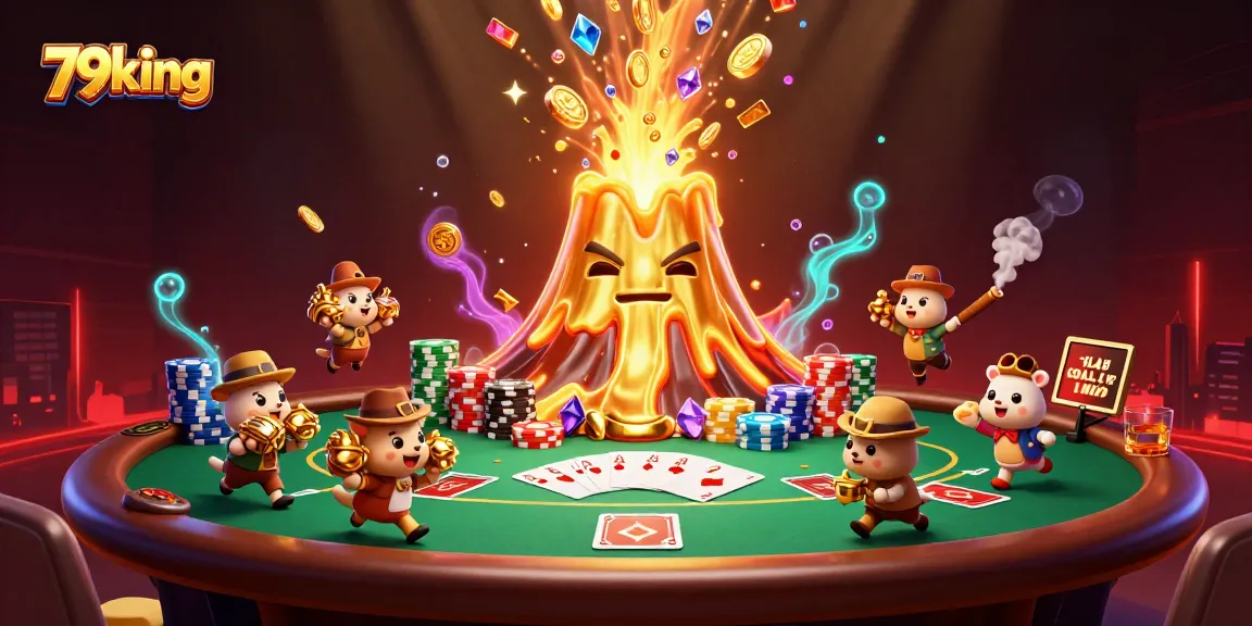Engage with 79king's vibrant online casino world featuring dynamic treasure elements and poker excitement.