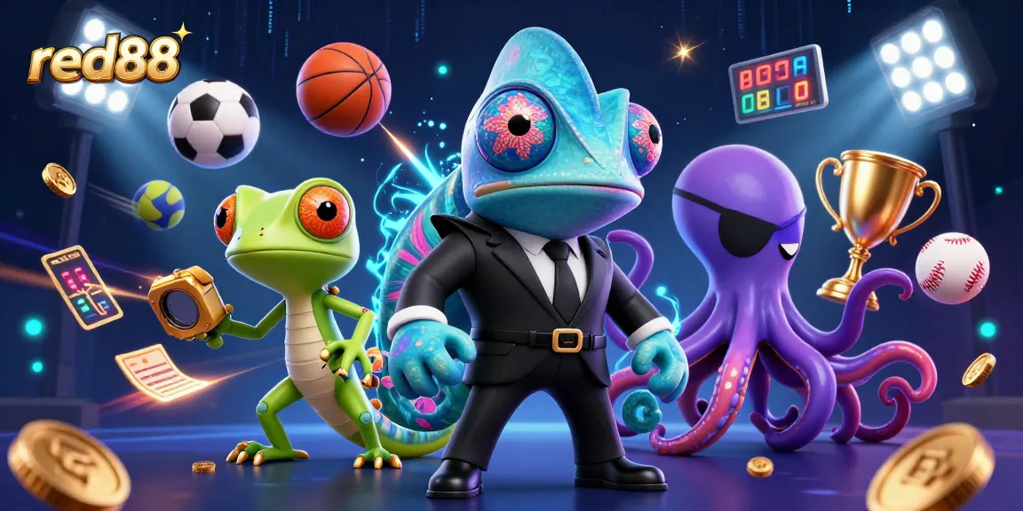 Engage in thrilling gameplay at red88 featuring vibrant characters and dynamic sports elements.