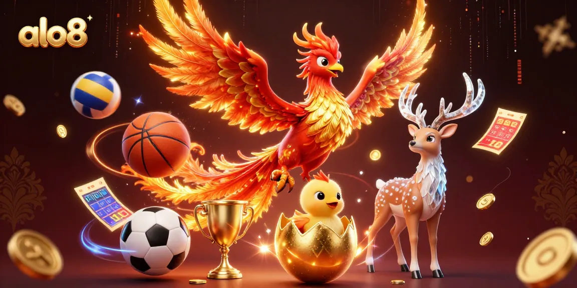 Win big with alo8 at our exciting online casino featuring vibrant 3D gaming action.