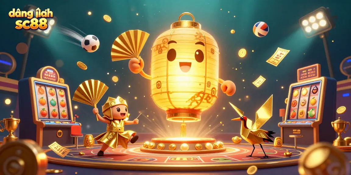 Experience the excitement of đăng nhập sc88 with vibrant casino elements and characters!
