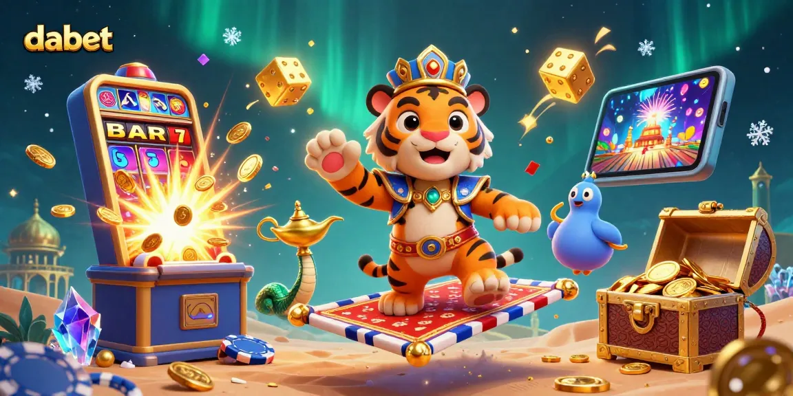 Dabet offers thrilling casino escapades with exciting jackpots, slot machines, and vibrant gaming elements.