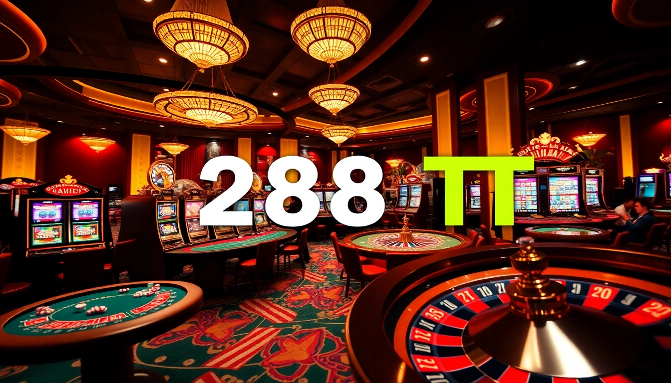 Win big at 288T with exciting casino games and vibrant slot machines in a luxurious setting.