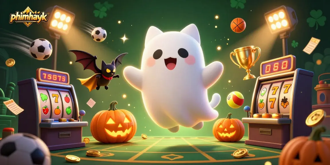 Engage with phimhayok's vibrant casino scene featuring charming characters and dynamic gambling elements.