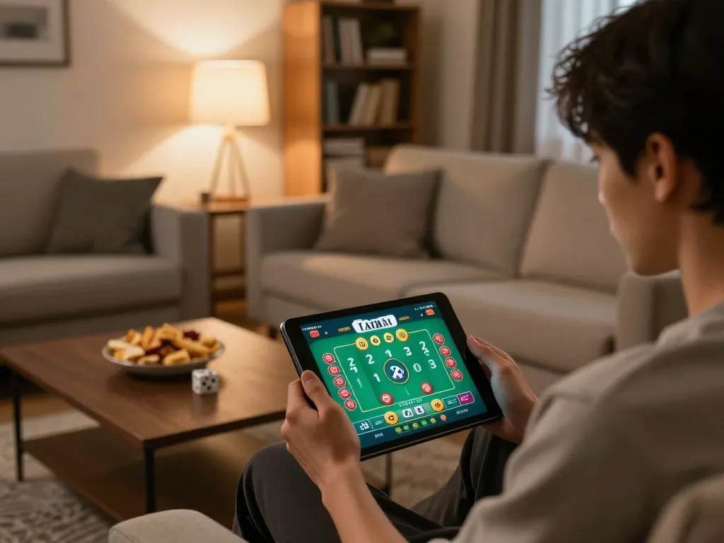 Tạo cơ hội thắng lớn khi chơi tài xỉu online uy tín từ chiếc tablet trong không gian ấm áp