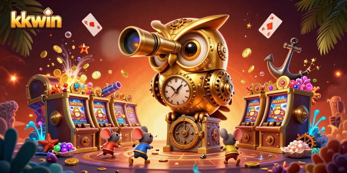 Experience thrilling gameplay at kkwin with a vibrant casino scene featuring dynamic characters and gaming elements.