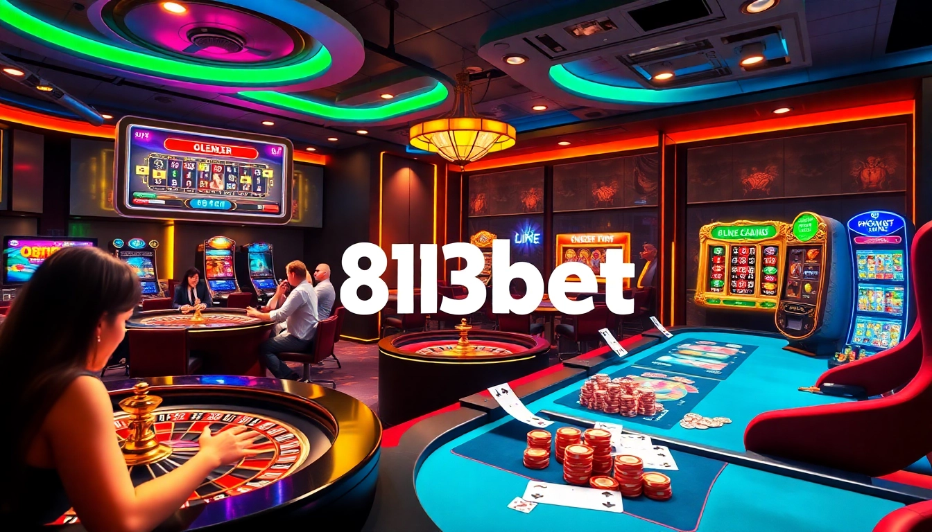 Jogue jogos de cassino empolgantes na 813bet com dealers ao vivo e interfaces digitais elegantes.