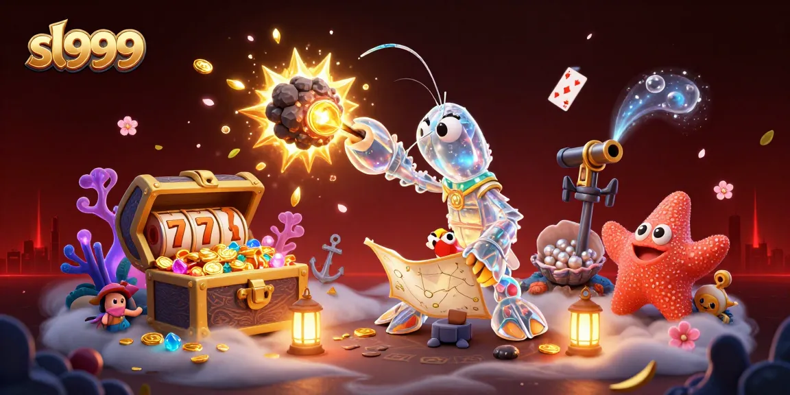 sl999 ilustra a emoção das máquinas caça-níqueis com os personagens coloridos em ação, promovendo diversão e aventura.