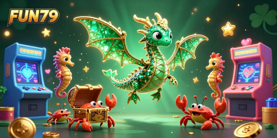 Engage with FUN79's thrilling casino experience featuring vibrant game characters and elements.